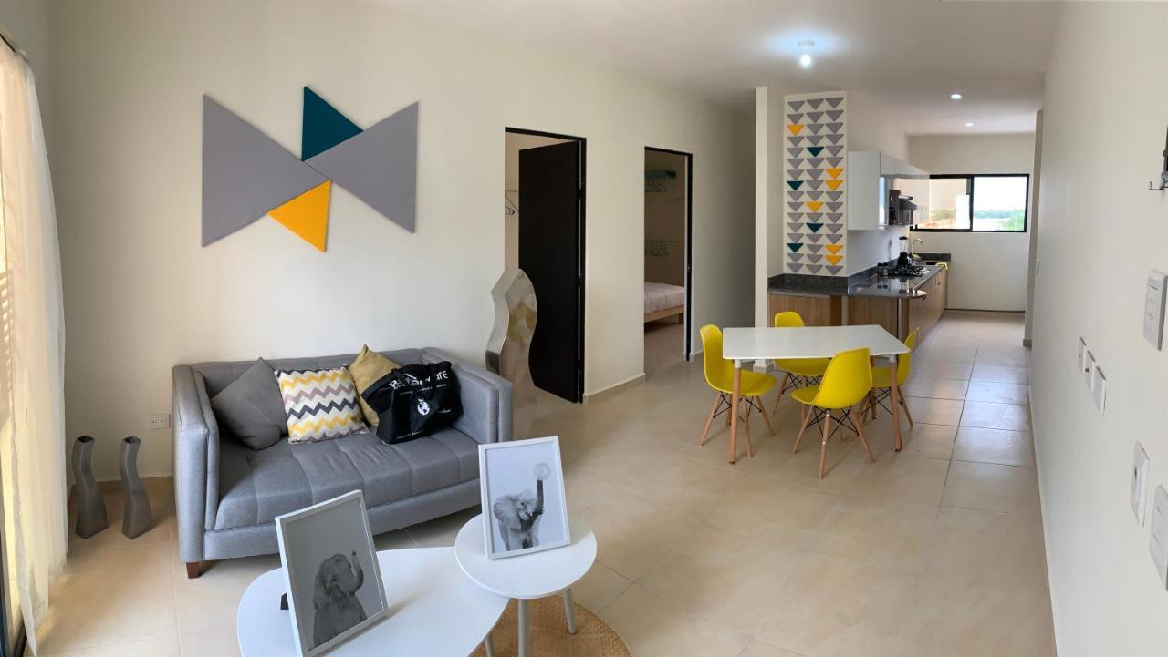 Yellowsub Apartments แคนคูน ภายนอก รูปภาพ